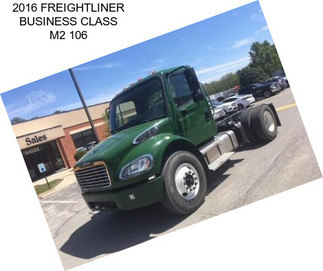 2016 FREIGHTLINER BUSINESS CLASS M2 106