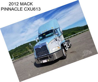 2012 MACK PINNACLE CXU613