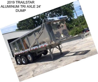 2019 TRAILSTAR ALUMINUM TRI AXLE 24\' DUMP