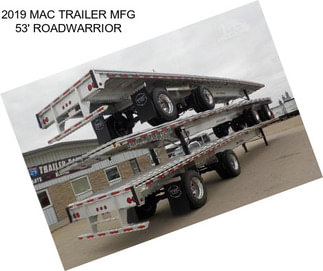 2019 MAC TRAILER MFG 53\' ROADWARRIOR