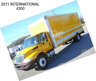 2011 INTERNATIONAL 4300