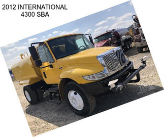 2012 INTERNATIONAL 4300 SBA