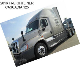 2016 FREIGHTLINER CASCADIA 125