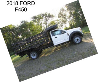 2018 FORD F450