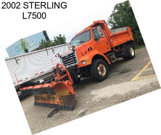 2002 STERLING L7500