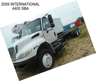 2009 INTERNATIONAL 4400 SBA