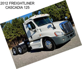 2012 FREIGHTLINER CASCADIA 125