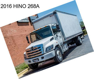 2016 HINO 268A