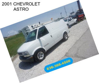 2001 CHEVROLET ASTRO