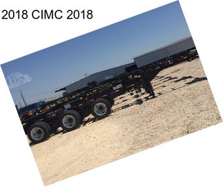 2018 CIMC 2018