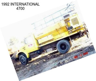 1992 INTERNATIONAL 4700