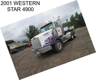 2001 WESTERN STAR 4900