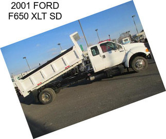 2001 FORD F650 XLT SD