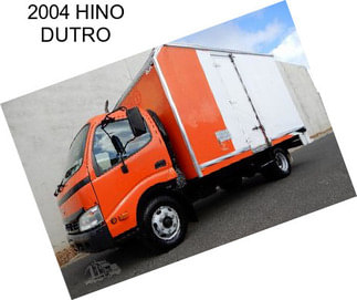 2004 HINO DUTRO