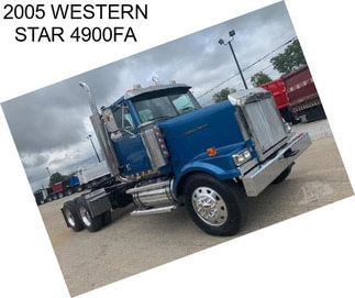 2005 WESTERN STAR 4900FA