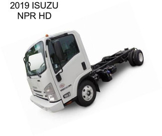 2019 ISUZU NPR HD