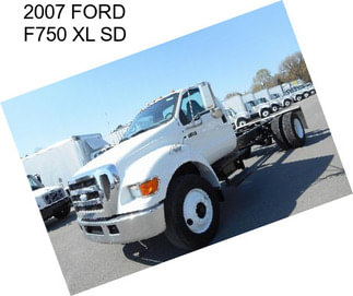 2007 FORD F750 XL SD