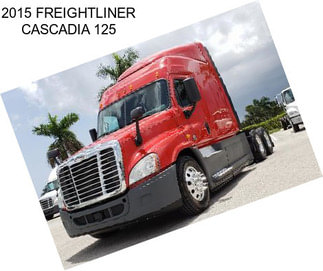 2015 FREIGHTLINER CASCADIA 125