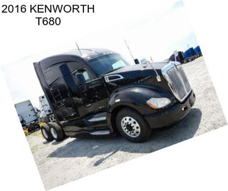 2016 KENWORTH T680