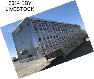 2014 EBY LIVESTOCK