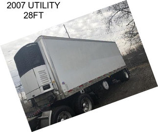 2007 UTILITY 28FT