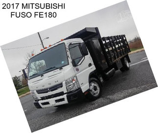 2017 MITSUBISHI FUSO FE180