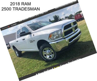 2018 RAM 2500 TRADESMAN