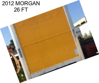 2012 MORGAN 26 FT