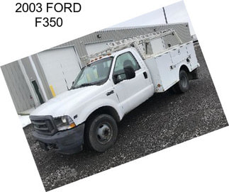 2003 FORD F350