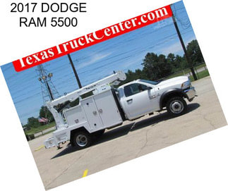 2017 DODGE RAM 5500