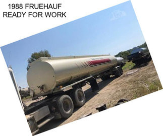 1988 FRUEHAUF READY FOR WORK