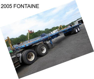 2005 FONTAINE