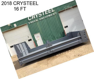 2018 CRYSTEEL 16 FT