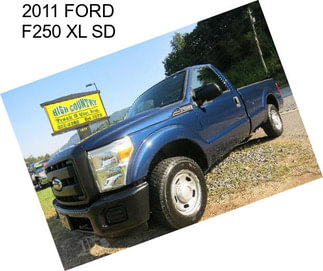 2011 FORD F250 XL SD