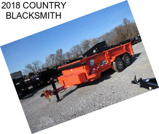 2018 COUNTRY BLACKSMITH