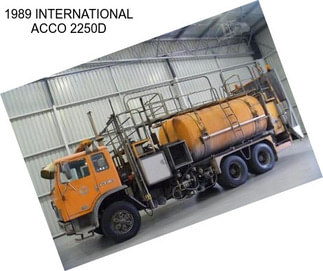 1989 INTERNATIONAL ACCO 2250D