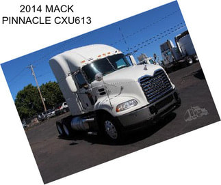 2014 MACK PINNACLE CXU613