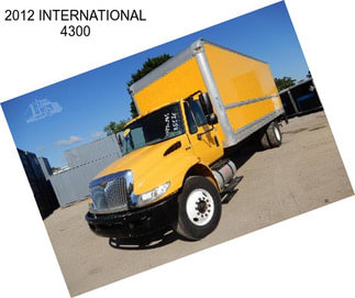 2012 INTERNATIONAL 4300