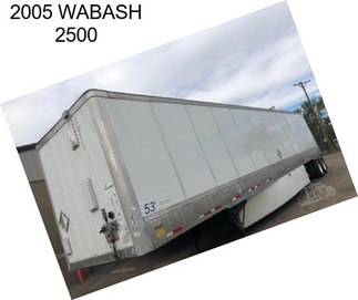 2005 WABASH 2500