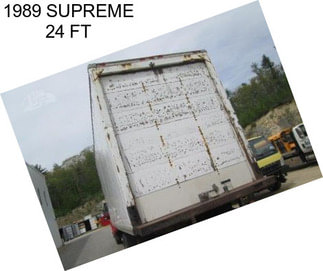 1989 SUPREME 24 FT