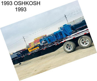 1993 OSHKOSH 1993