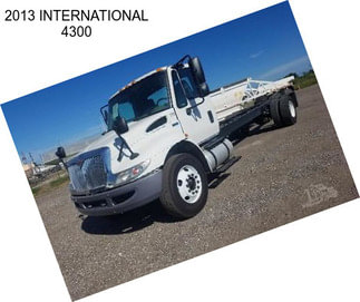 2013 INTERNATIONAL 4300