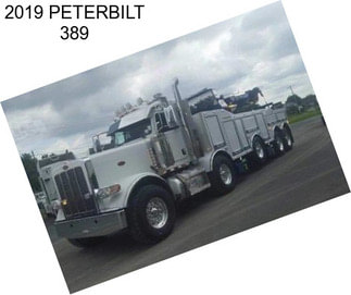 2019 PETERBILT 389