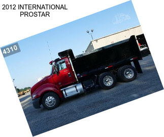 2012 INTERNATIONAL PROSTAR