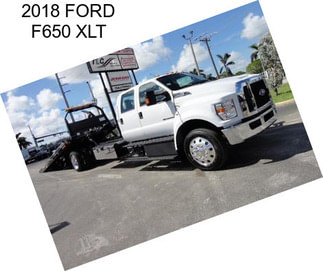 2018 FORD F650 XLT