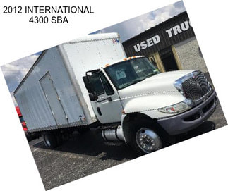 2012 INTERNATIONAL 4300 SBA