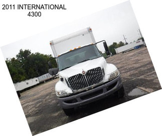 2011 INTERNATIONAL 4300