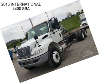 2015 INTERNATIONAL 4400 SBA