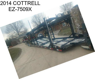 2014 COTTRELL EZ-7509X