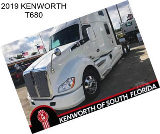 2019 KENWORTH T680